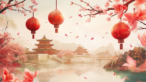 质感古风主视觉