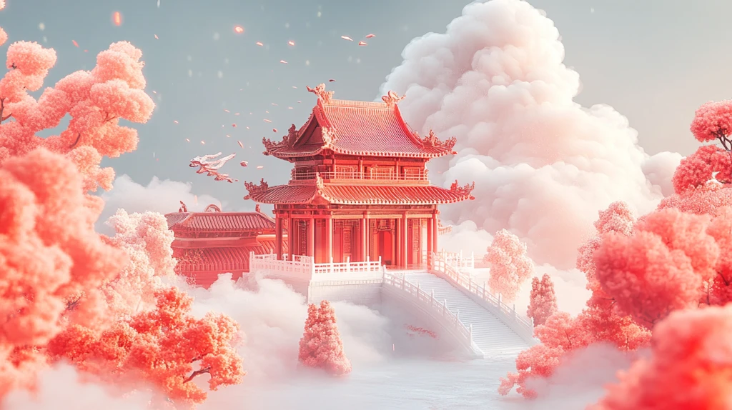 古风仙境天上宫阙