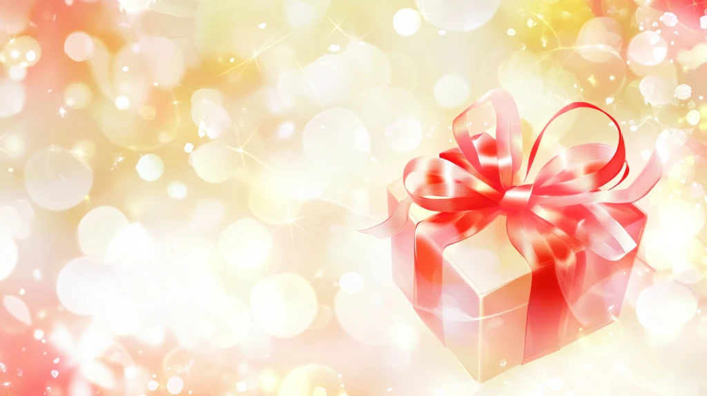 绚丽礼品包装背景素材