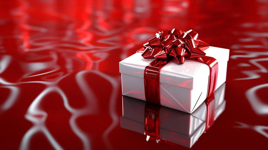 红色抽奖礼品