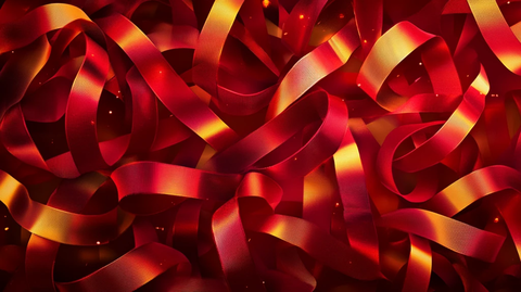 动感千丝万缕丝带飘带