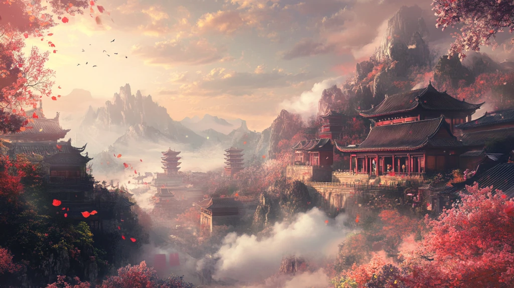 古风仙境天上宫阙