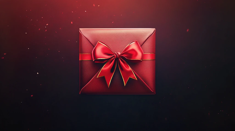 红色节日礼盒