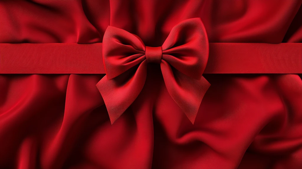 红色欧式礼背景平面图