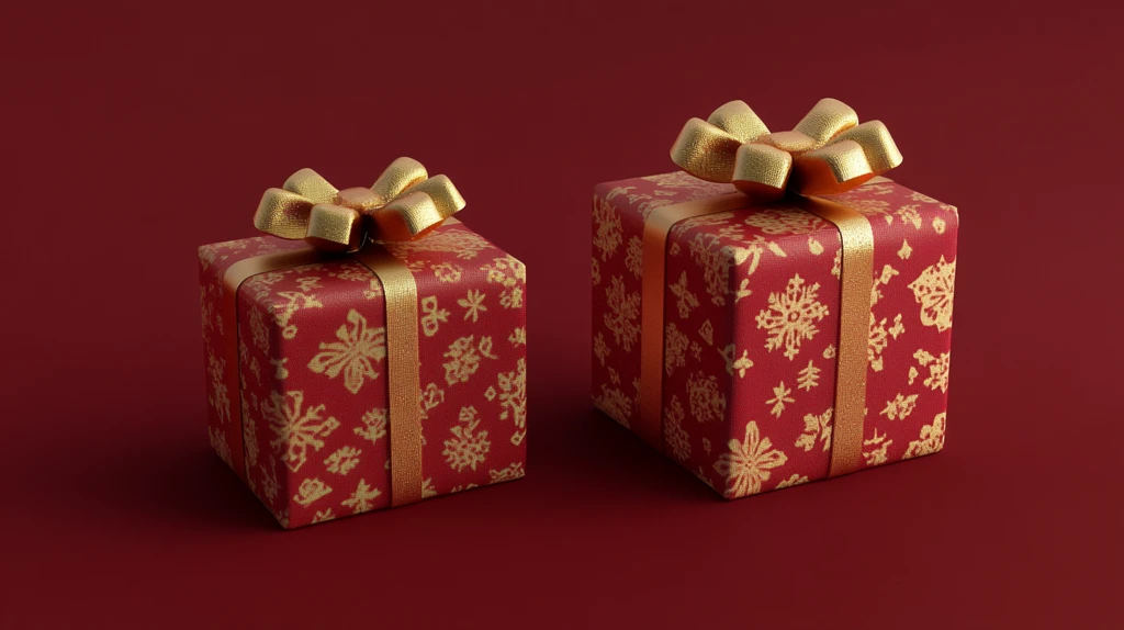 金色节日包装设计