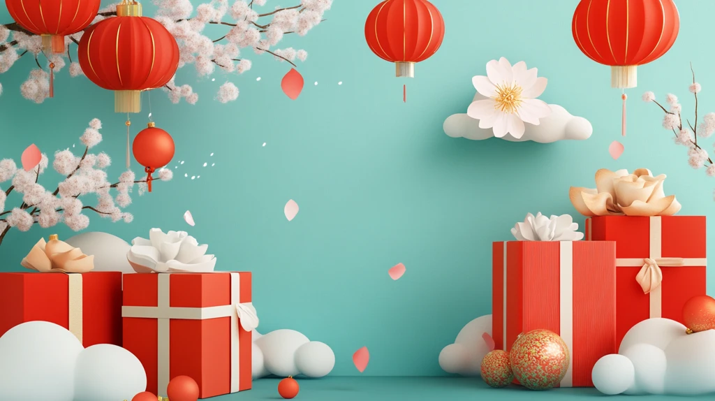 新春礼盒场景图