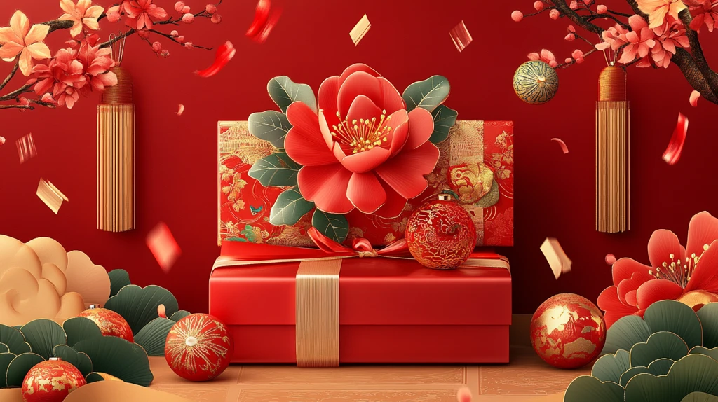 新春礼盒场景图