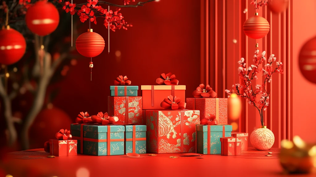 新春礼盒场景图