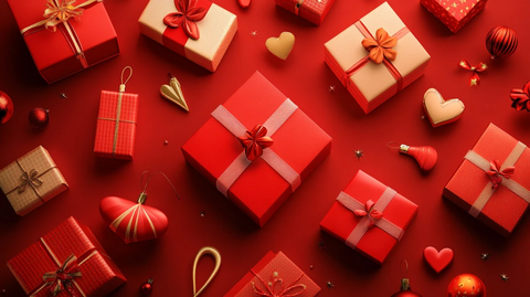 新年礼物盒浪漫设计