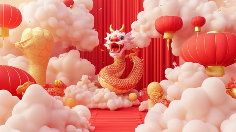 龙年布景陈美设计