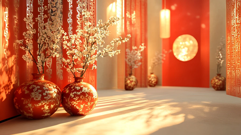 春节氛围陈设