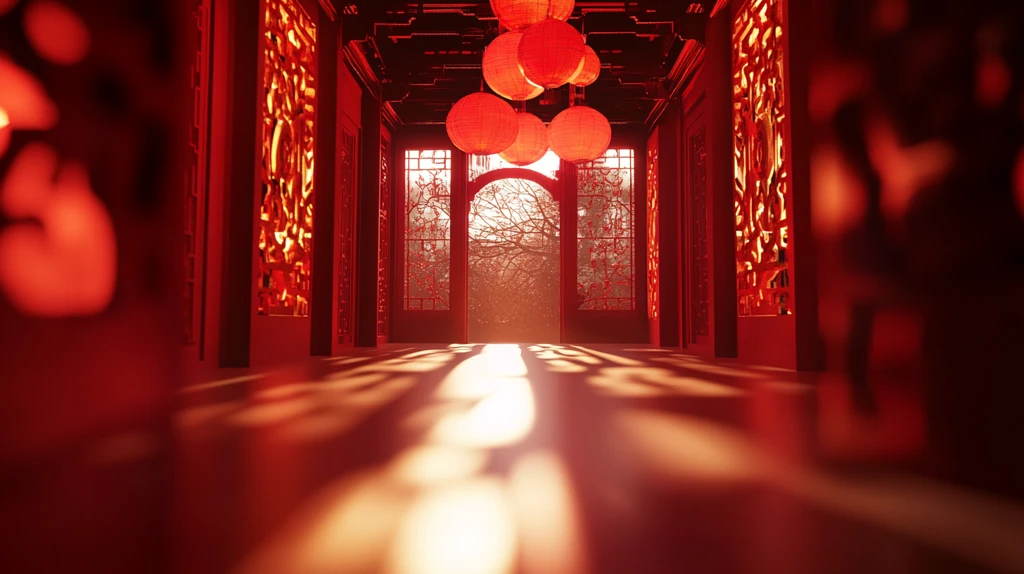 魅力红场景点背景