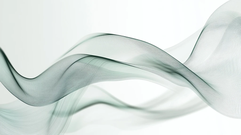 蓝色绿色动感曲线