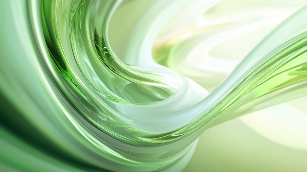 绿色渐变扭曲的