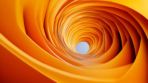 暖色螺旋背景