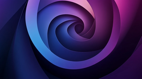 蓝紫色螺旋线纹理