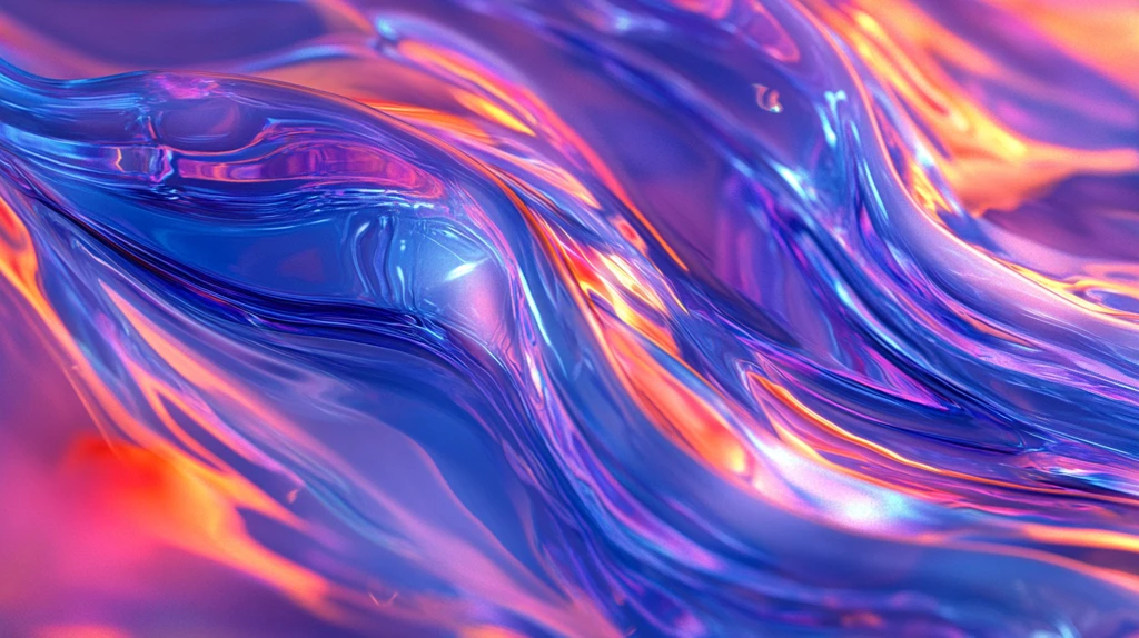 流光意境彩色渲染图案