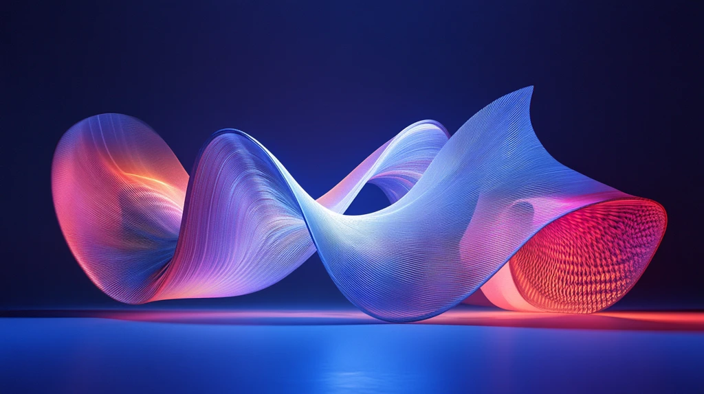 立体渐变发光体设计