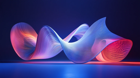 立体渐变发光体设计