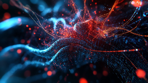 网点创意特效背景