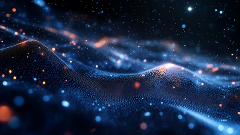 网点创意特效背景