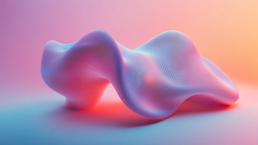 立体渐变发光体设计