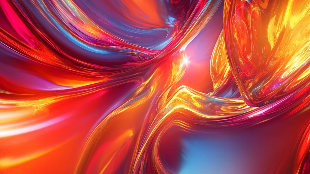 光感色彩高雅抽象艺术