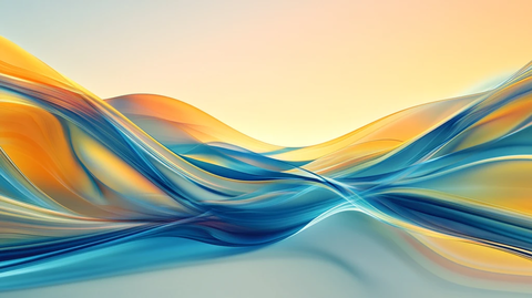 彩色酷炫流动感背景