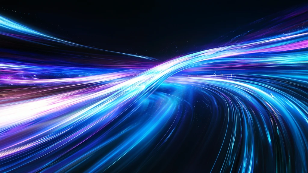 科技曲线飘逸动感