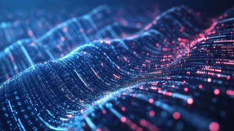 红蓝科技无限背景