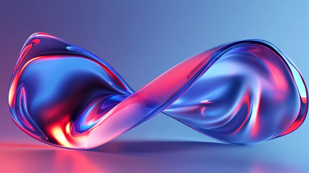 立体渐变发光体设计