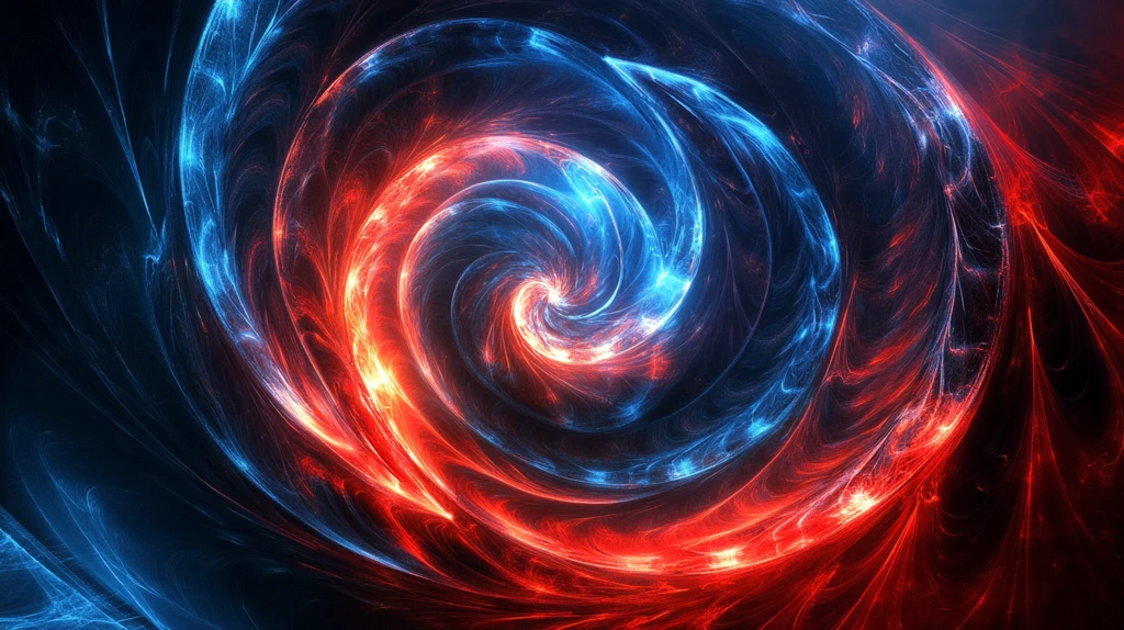 红蓝科技无限背景