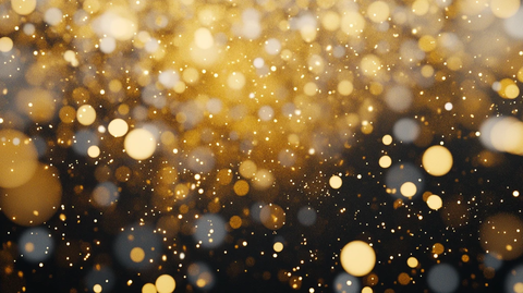 高清金色梦幻光斑