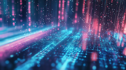 红蓝科技无限背景