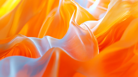 橙红色线条丝滑背景