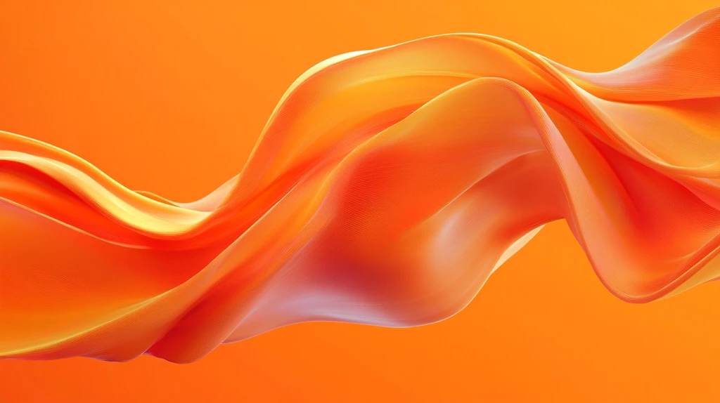 橙红色线条丝滑背景