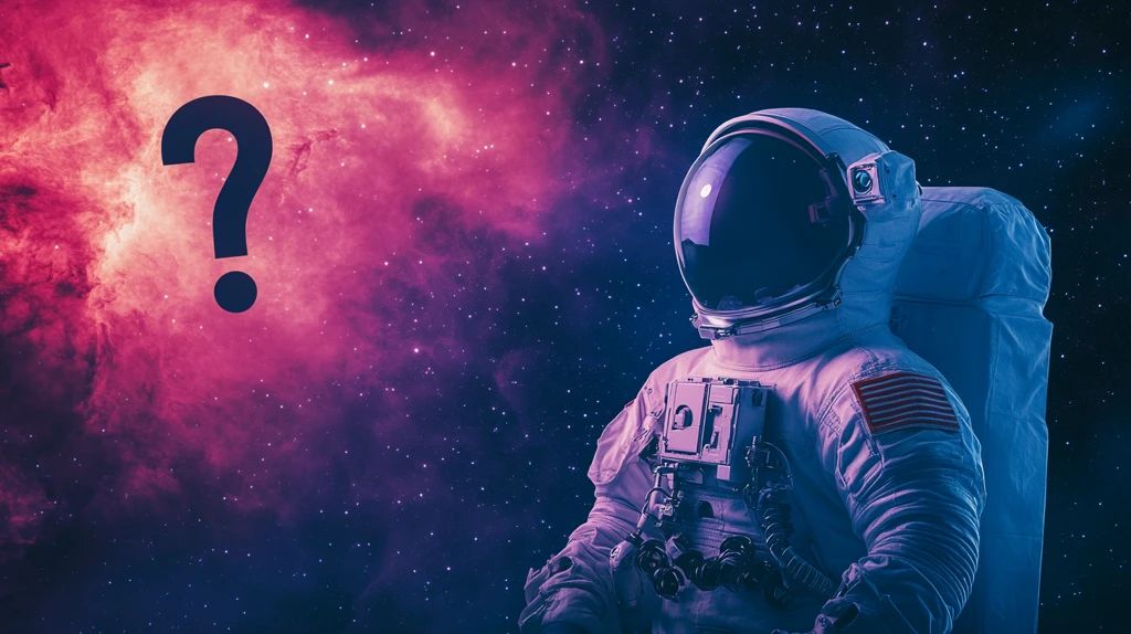 身穿白色宇航服的宇航员