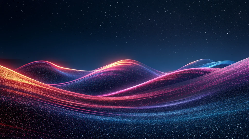 幻彩渐变背景科技背景