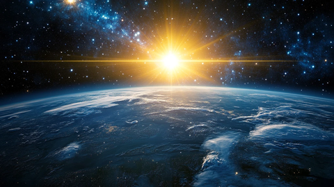 地球银河系光线