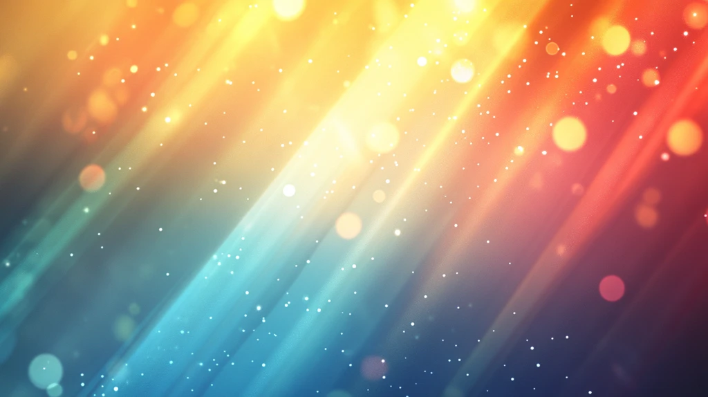 色彩斑斓梦幻灯光