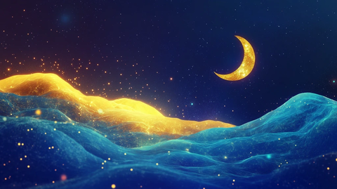 星月河幻想插画