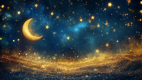 蓝月夜梦幻唯美奇幻