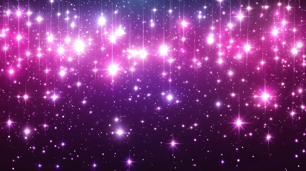 紫色星光背景