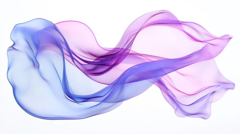 炫彩飘带丝绸素材