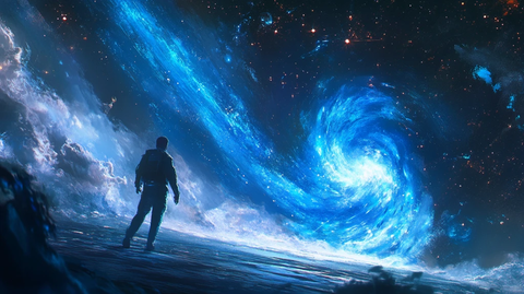 粒子光影未来流