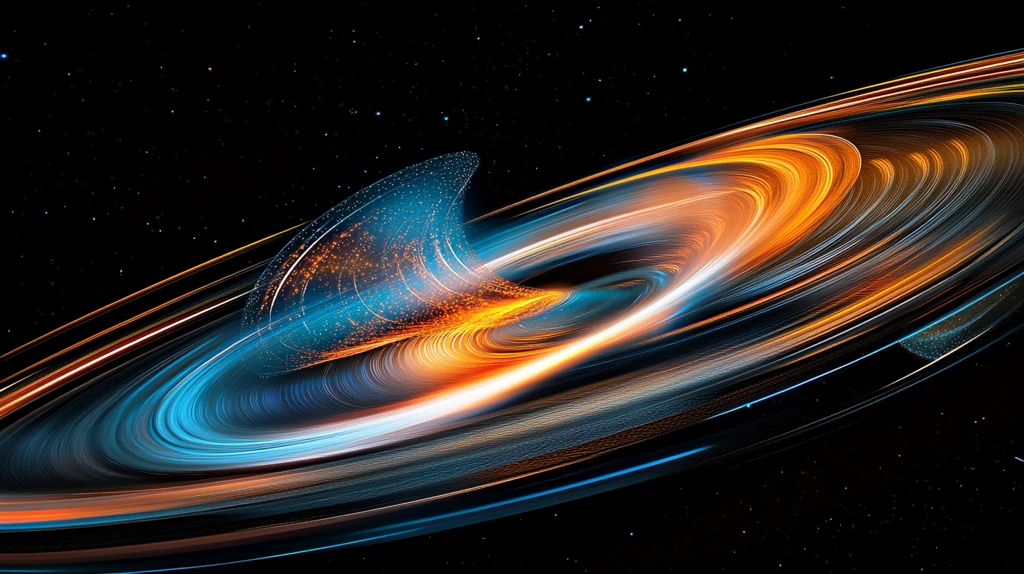 宇宙黑洞背景海报