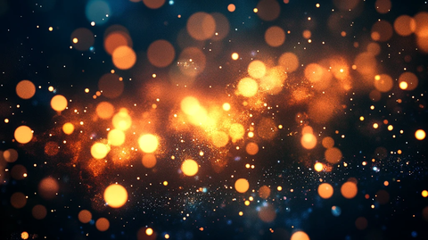 虚化光点光晕星光背景