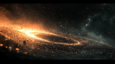 唯美宇宙会议背景