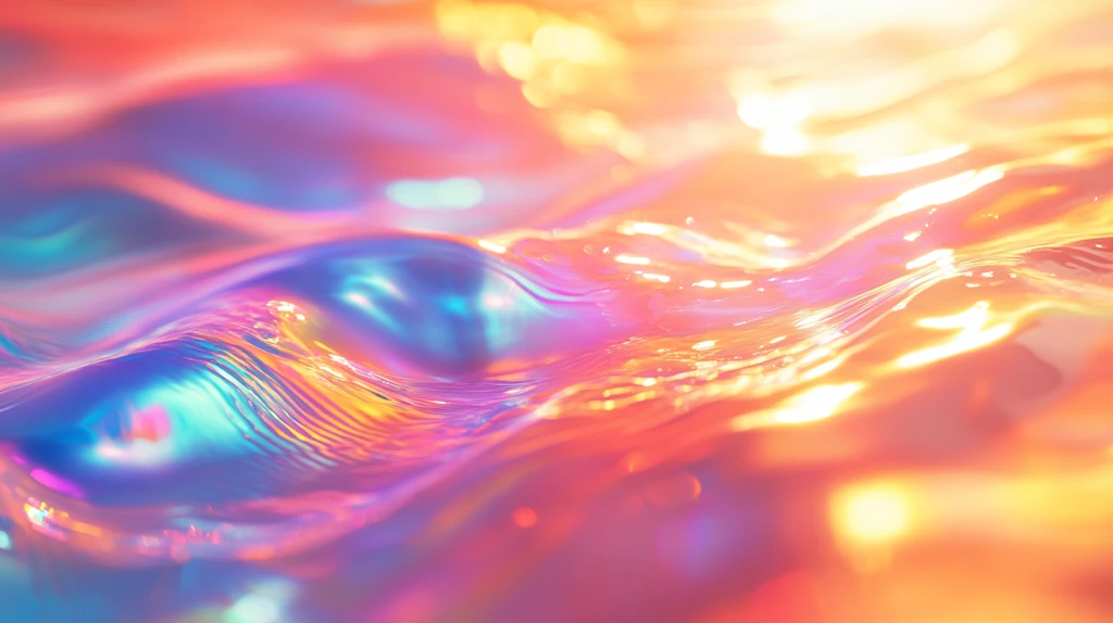 流光意境彩色渲染图案