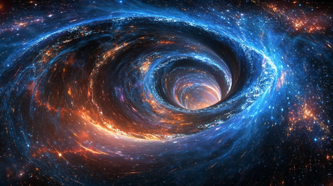 宇宙黑洞背景海报